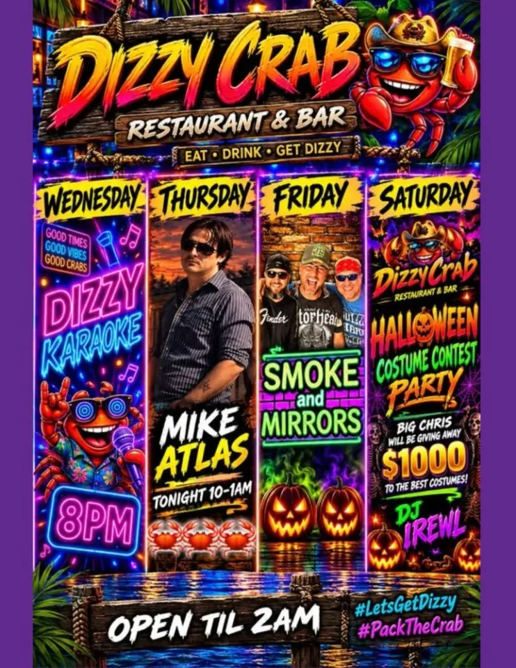 Big Week at Dizzy Crab