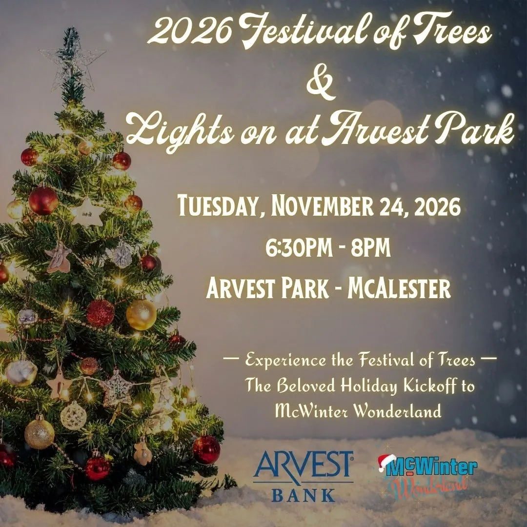 2026 Festival of Trees & Lights on at Arvest Park