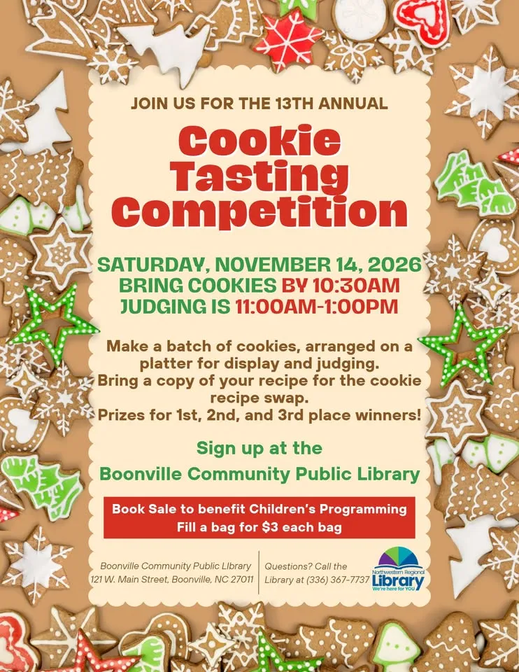 13th Annual Cookie Tasting Competition