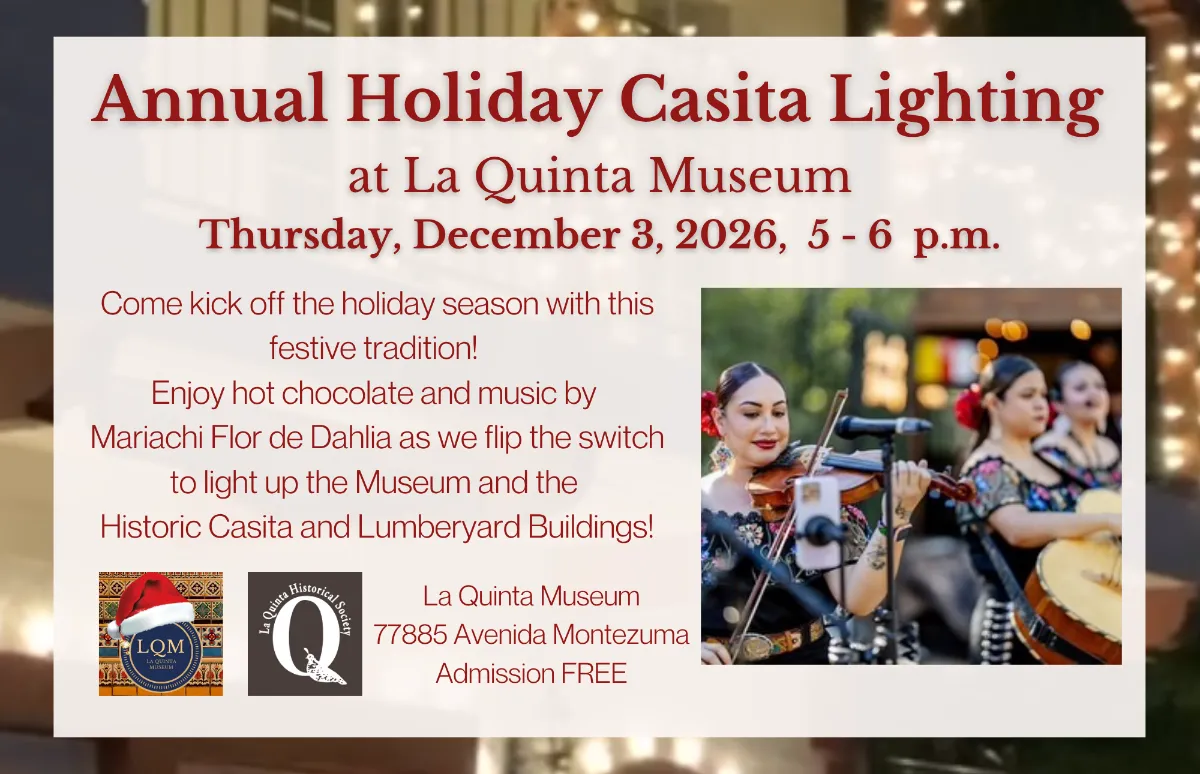 Annual Holiday Casita Lighting