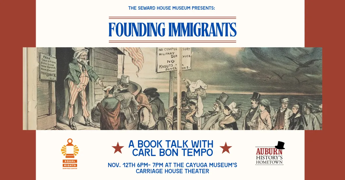 Single Event SHM Book Talk with Carl Bon Tempo
