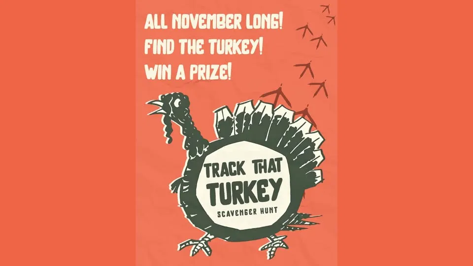 Track That Turkey Scavenger Hunt