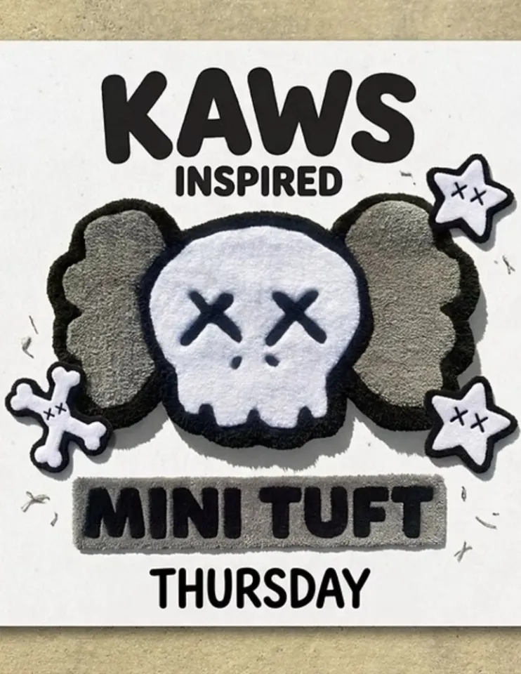 Adult/Teen Art Class - MINI Tuft Days - Kaws Inspired