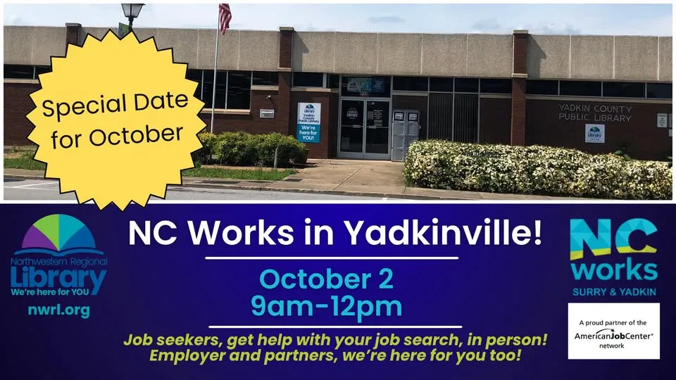 NC Works at Yadkinville Library