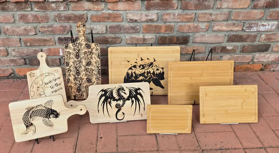 Woodburned Serving Tray - The Easy Way @ The Studio for Art and Craft