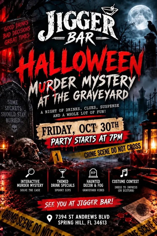 Murder Mystery at the Graveyard
