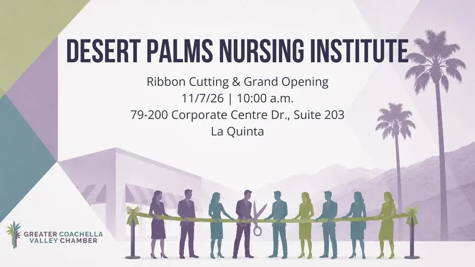 Ribbon Cutting & Grand Opening | Desert Palms Nursing Institute