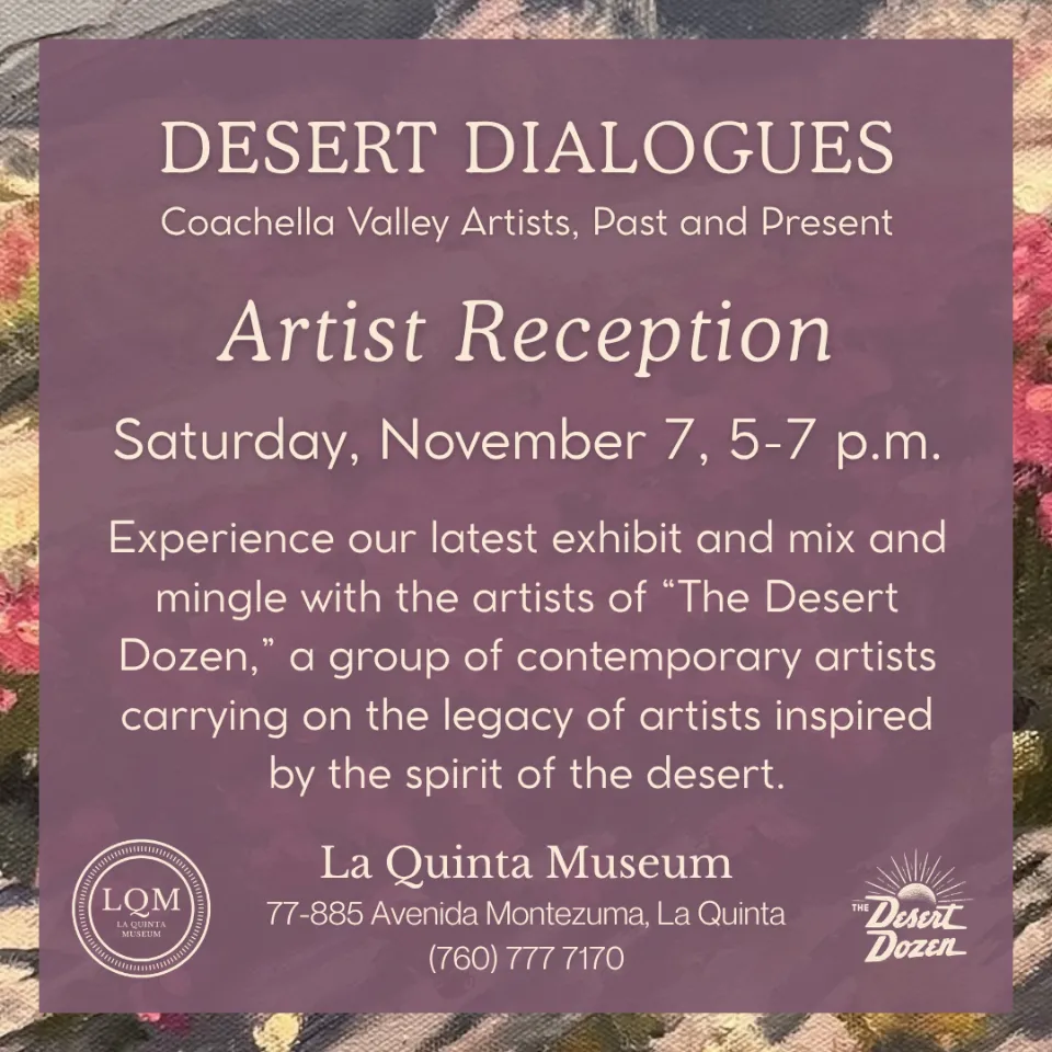 Artist Reception for Desert Dialogues