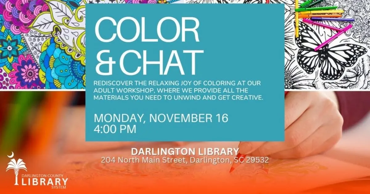 Color & Chat Adult Workshop