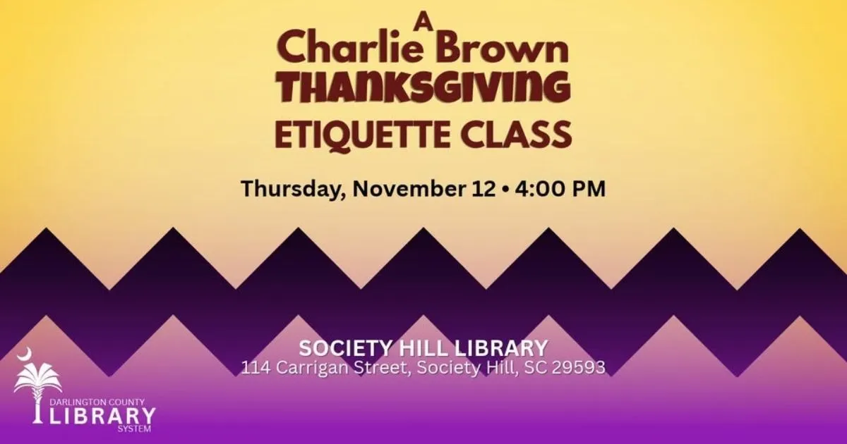 A Charlie Brown Thanksgiving Etiquette Class