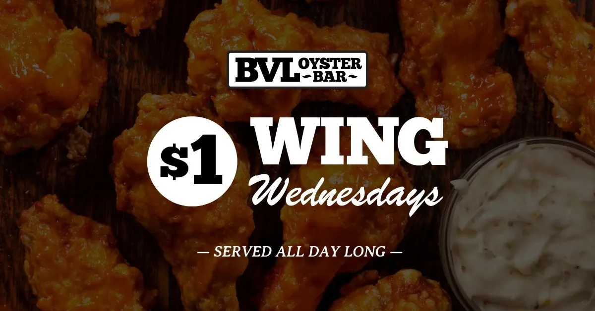 $1 Wing Wednesday at Bob's