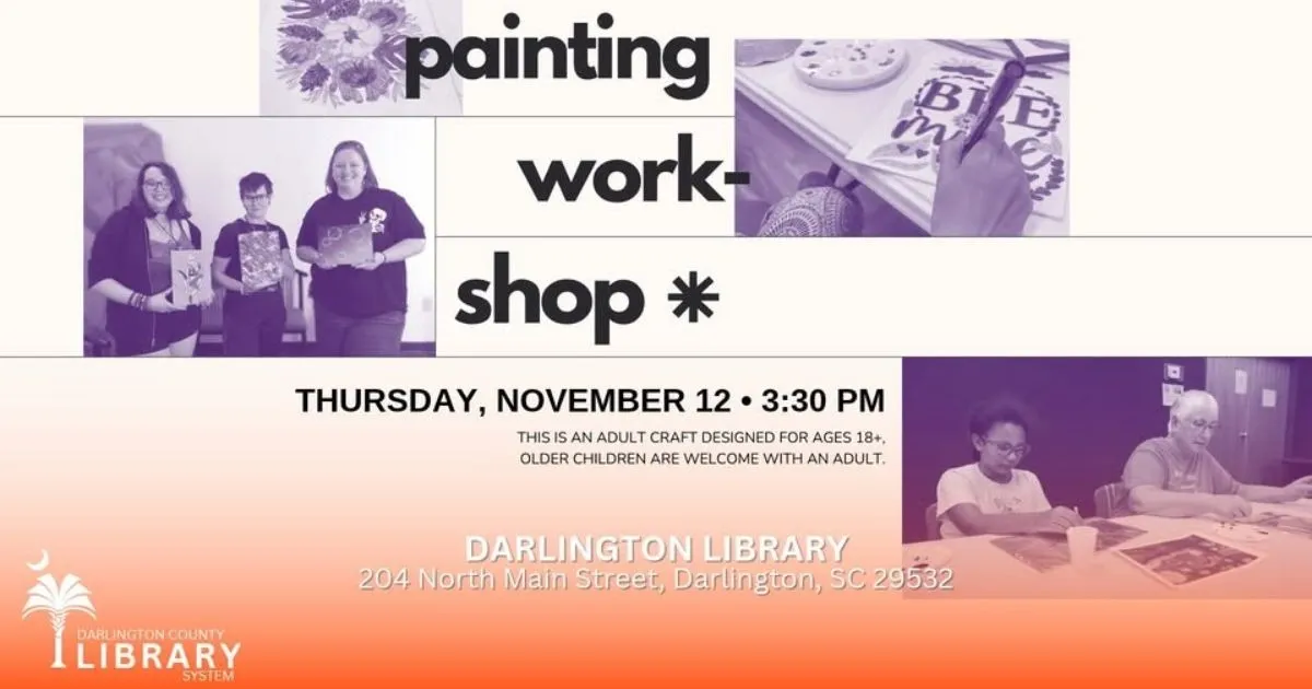Painting Workshop - Adults 18+