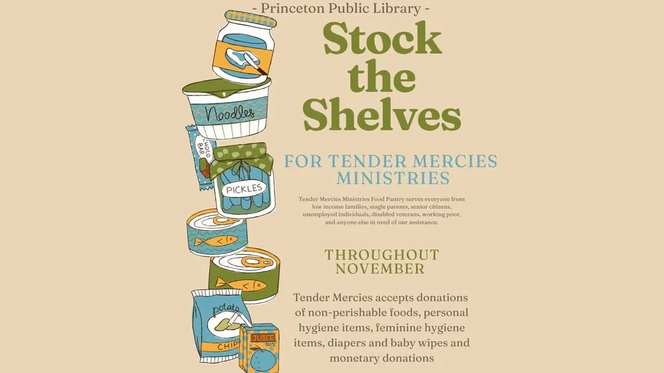 Stock the Shelves for Tender Mercies Ministries