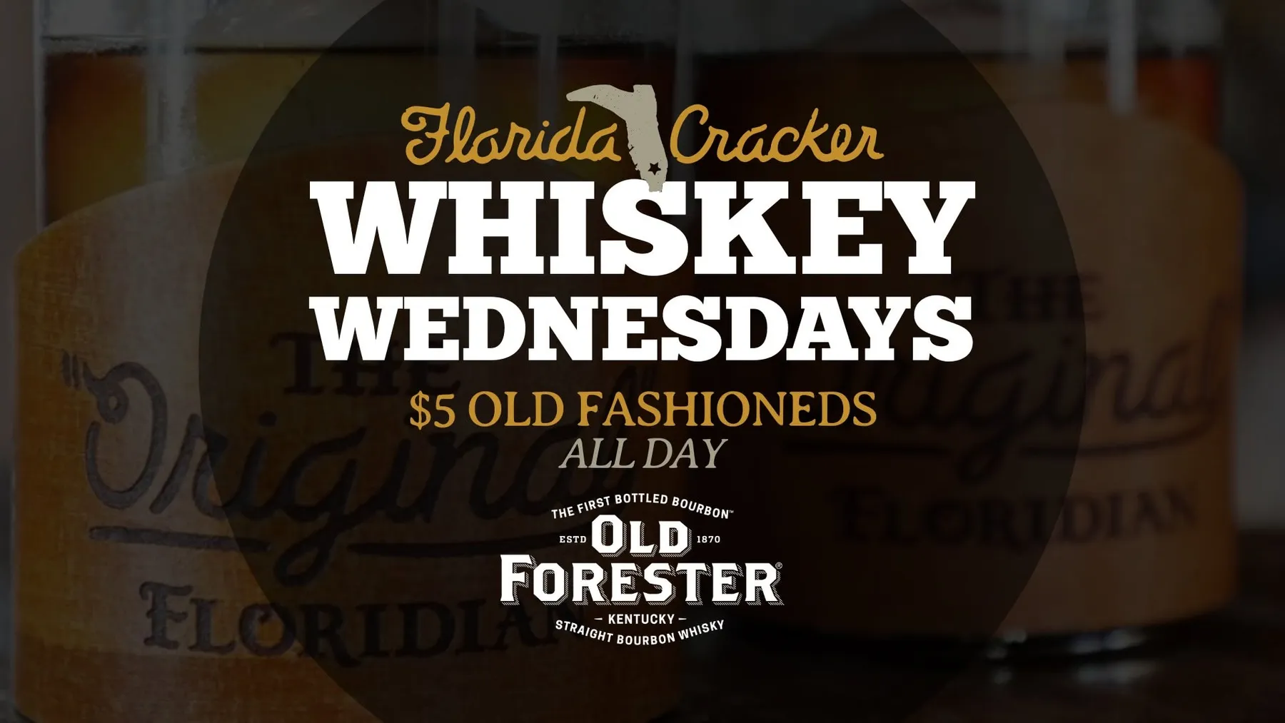 Whiskey Wednesdays at Florida Cracker Tap