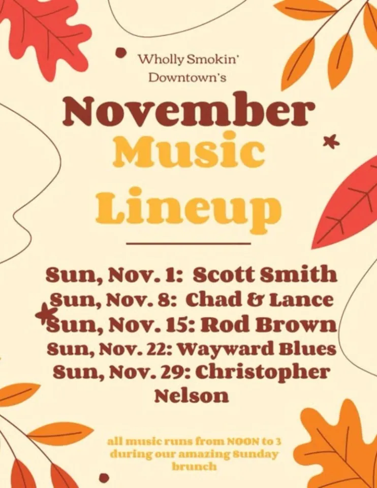 November Music Lineup