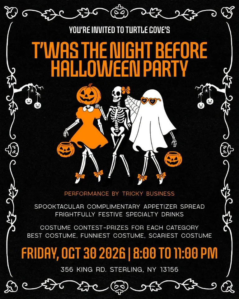 Twas the Night Before Halloween Party