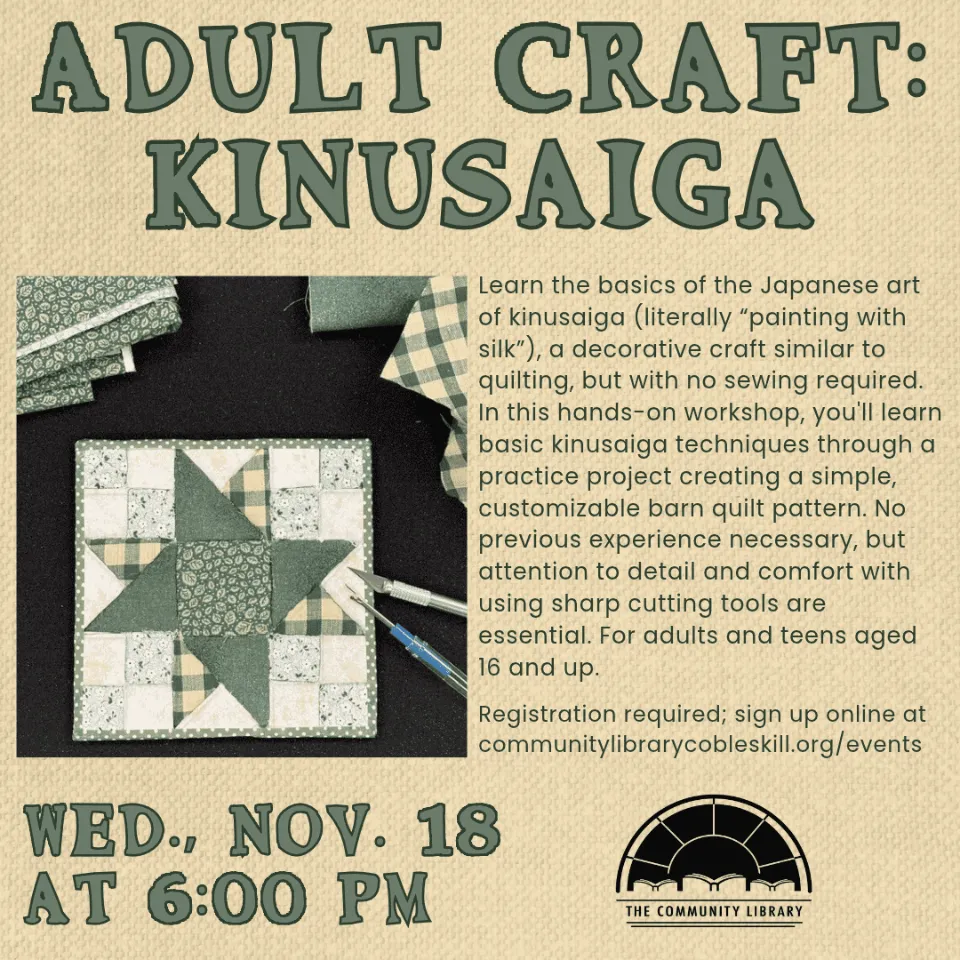Adult Kinusaiga Craft